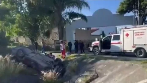 Accidente en el Periférico Ecológico 