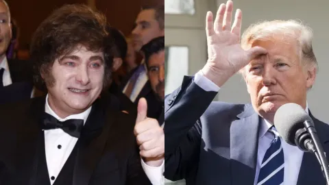 Milei piensa reunirse con Trump para pedir dinero