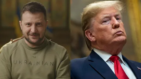 Zelensky asegura que Trump le permitió atacar territorio ruso 
