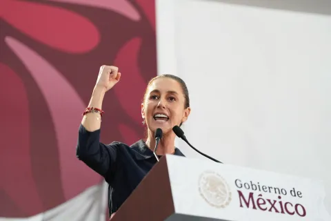 Claudia Sheinbaum, presidenta de México.
