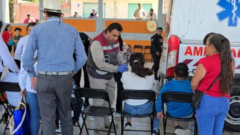 Una menor de edad resultó con lesiones por material pirotécnico.