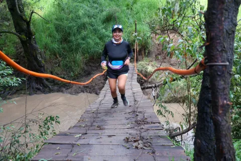 Buena respuesta a la Carrera Trail de los Hongos y Espíritu del Bosque en San Tadeo Huiloapan.