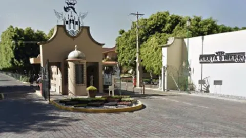 Robo en el Fraccionamiento Puerta de Hierro en Puebla.