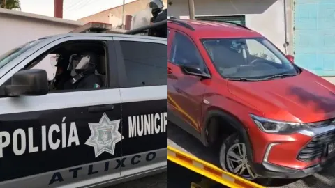 Roban una camioneta en la Col. San Alfonso de Atlixco