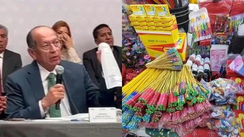 Segob pide tomar precauciones por uso de pirotecnia en Fiestas Patrias