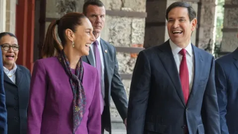 Sheinbaum se encontró con Marco Rubio