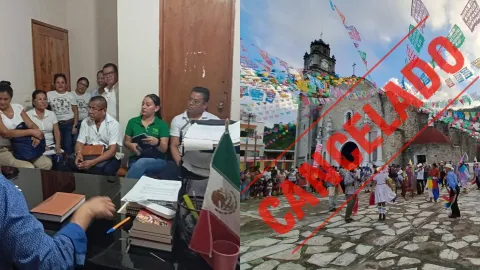 Por ola de violencia, suspenden fiestas patrias en Coxquihui