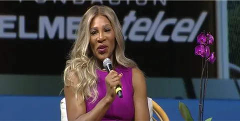 Serena Williams, extenista de Estados Unidos.