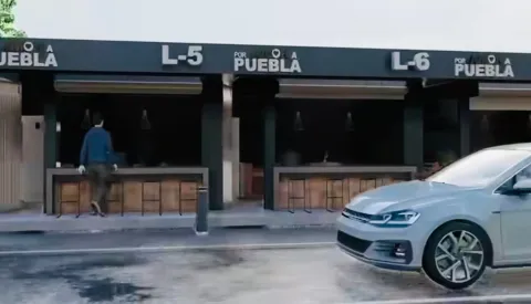 Se trata de un espacio emblemático situado sobre la carretera federal Atlixco-Izúcar de Matamoros