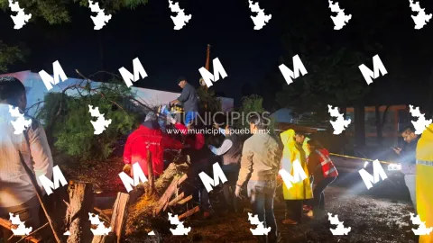 Afectaciones en municipios de Tlaxcala por la lluvia.