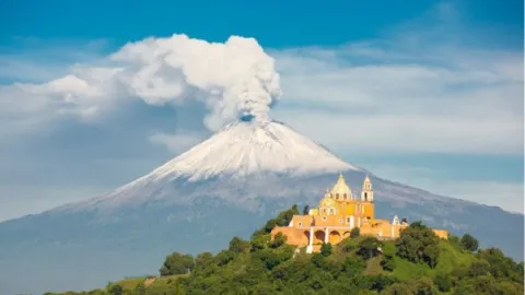 Vista de Cholula, Pueblo Mágico