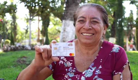 Pago de la Pensión Bienestar.