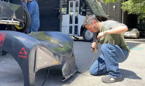 Mictlán, el nombre de su primer automóvil eléctrico en la UNAM.