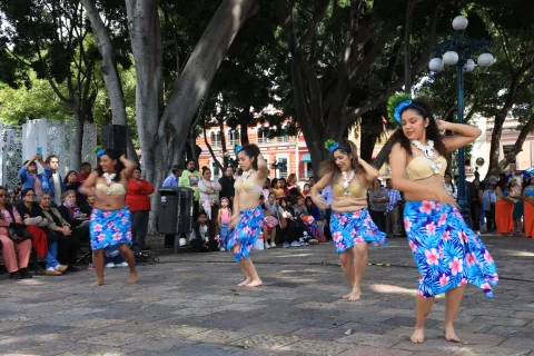 Conmemoran el Día Internacional de la Danza en Puebla.
