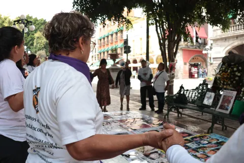 Aniversario luctuoso de Esmeralda Gallardo: Voz de los Desaparecidos Puebla.