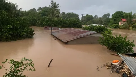 Semar actualizó situación que se vive en los estados de Veracruz, Puebla, San Luis Potosí e Hidalgo, debido a las afectaciones de las lluvias.