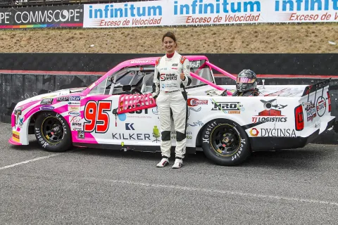Alexandra Mohnhaupt se replantea sus alcances hacia la recta final de la temporada regular de Trucks México Series.