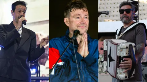 Damon Albarn de Gorillaz compartió escenario con “Meme” del Real y Ricky Muñoz