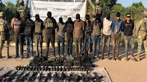 Caen 14 integrantes de grupos del crimen organizado en Sinaloa y Aguascalientes