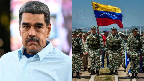 Nicolás Maduro desplega tropas por amenazas de EU