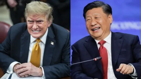 Trump asegura que alcanzara un acuerdo comercial con el presidente de China 
