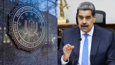 FBI bloquea supuestas cuentas vinculadas a Nicolás Maduro
