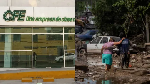 CFE ya logró reestablecer la luz en los municipios afectados por inundaciones