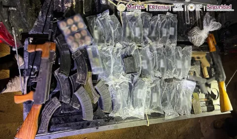 Van aseguradas 5,934 armas de fuego.