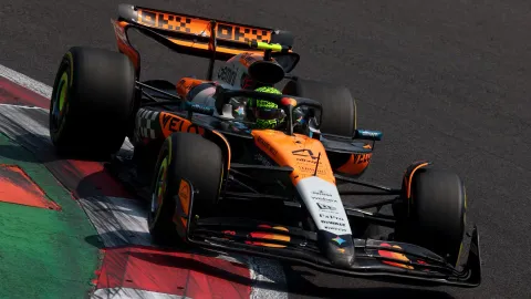 Lando Norris lideró la última sesión de entrenamientos libres previa al Gran Premio de la Ciudad de México.