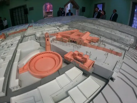 En el Museo de la Memoria  presentan la "Maqueta de la Ciudad de Tlaxcala: Testimonio del Siglo XXI".