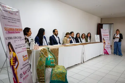 Anuncian segunda edición de la pasarela taurina “Al toro, con causa y a la moda” en Tlaxcala.