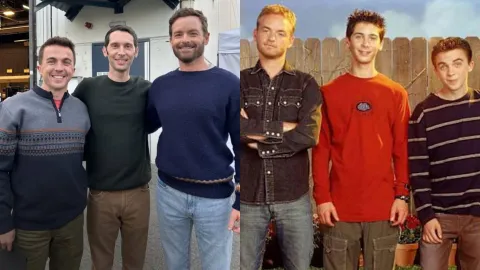 Frankie Muniz comparte fotografía con 2 de las estrellas de “Malcolm In The Middle” 