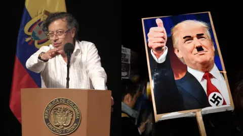 Petro comparó las acciones de Trump contra migrantes con Hitler y los judíos 