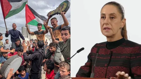 Sheinbaum espera que plan de paz en Gaza funcione 