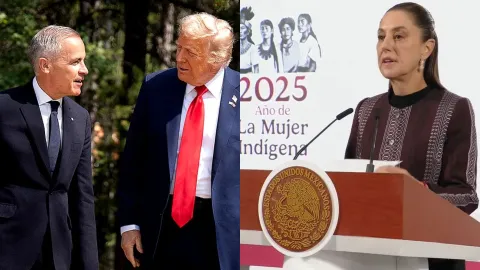 Sheinbaum vocea incertidumbre por ruptura comercial entre Estados Unidos y Canadá