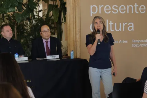 la doctora Julia Carabias -bióloga, investigadora y profesora de la Facultad de Ciencias de la UNAM- participó en Madrid en una serie de actividades académicas.