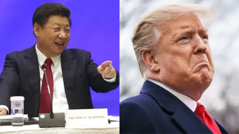 Trump amenaza a China y causa que el dólar caiga 