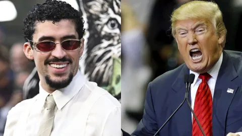 Trump dice no conocer a Bad Bunny, pero no quiere que toque en SuperBowl