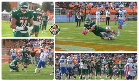 Aztecas de la Udlap venció 31-28 al Tec. CEM.
