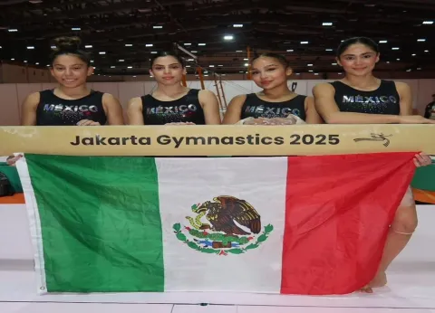 México está listo para el Campeonato Mundial de Gimnasia Artística 2025 en Indonesia.