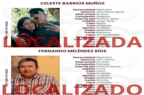Tras las lluvias, Celeste Barrios Muñoz y Fernando Meléndez Ríos, fueron encontrados muertos en Puebla.