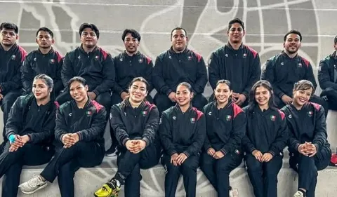 Halteristas mexicanos van por la gloria mundialista.
