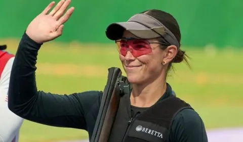 Gabriela Rodríguez hace historia con subcampeonato mundial en tiro deportivo.