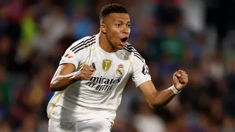 Con gol de Kylian Mbappé, Real Madrid vence 1-0 al Getafe.