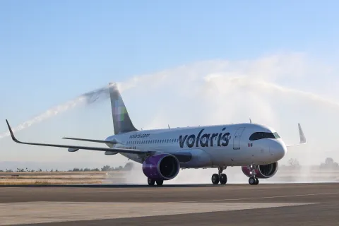 Fue inaugurado el vuelo 1398 Puebla–Guadalajara.
