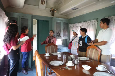 Día de Trenes por el Sonora 190en Puebla.