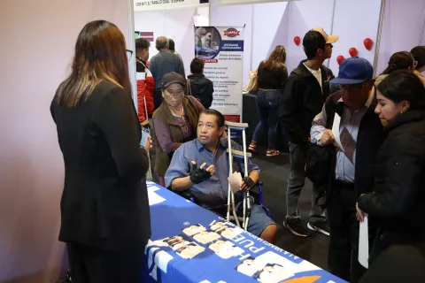 Inauguración en Puebla de la Feria del Empleo Incluyente de la Capital Imparable 2025.