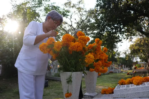 Las festividades tradicionales de este primero de noviembre transcurrieron sin novedad en la ciudad de Puebla.