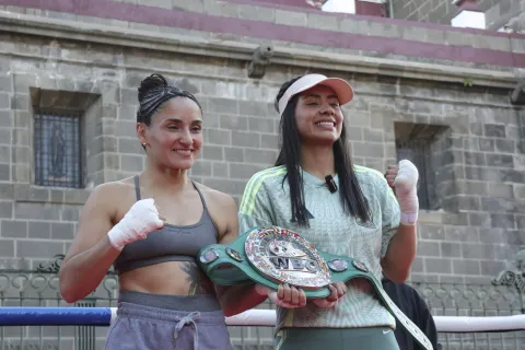 Entrenamiento de Gaby "La Bonita" vs Tamara de Marco "La Rebelde".