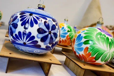 Todo listo para la inauguración de la Feria Internacional del Árbol y la Esfera en Chignahuapan, Puebla.